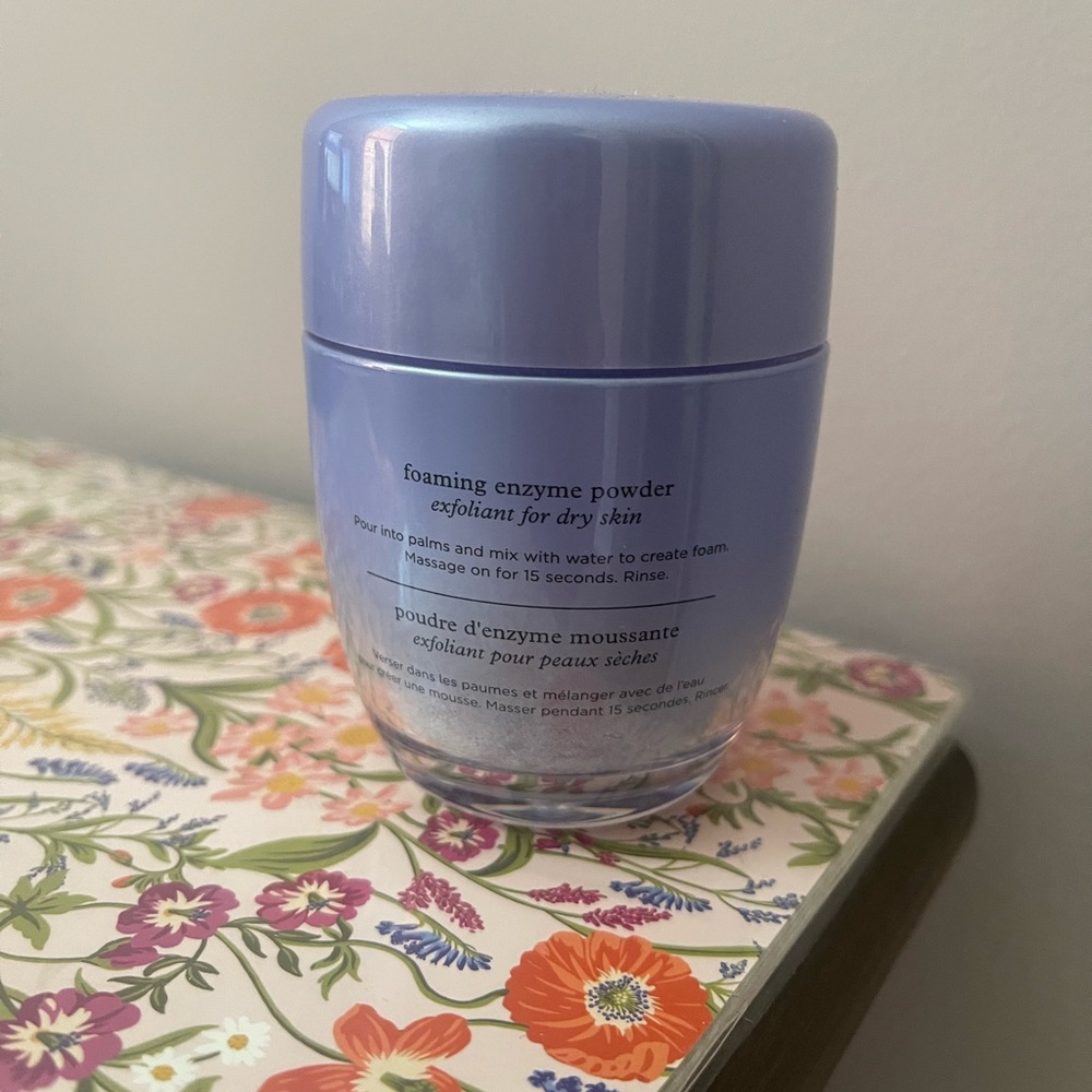 Tatcha The Rice Polish: Gentle Foaming Enzyme Exfoliant Powder Full Sized Jar - Picture 2 of 4